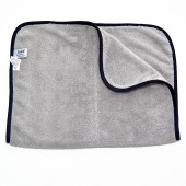 Spark 2315 Mikrofiber Gri Uber Çift Yüz Ultra Lüks Oto Kurulama ve Temizlik Bezi 40x60 cm.