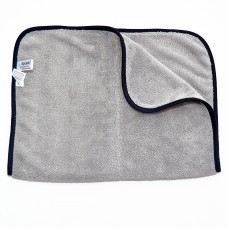 Spark 2315 Mikrofiber Gri Uber Çift Yüz Ultra Lüks Oto Kurulama ve Temizlik Bezi 40x60 cm.