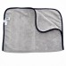 Spark 2315 Mikrofiber Gri Uber Çift Yüz Ultra Lüks Oto Kurulama ve Temizlik Bezi 40x60 cm.